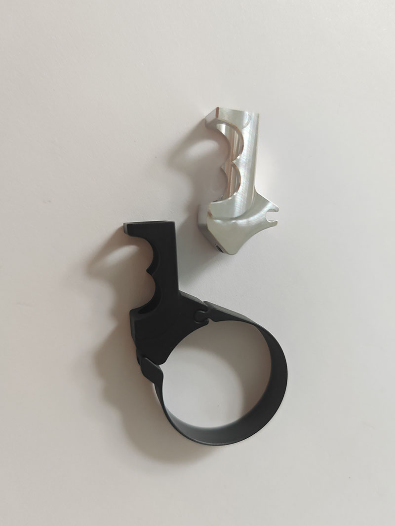 铝合金车铣加工件高精密镜头装配件